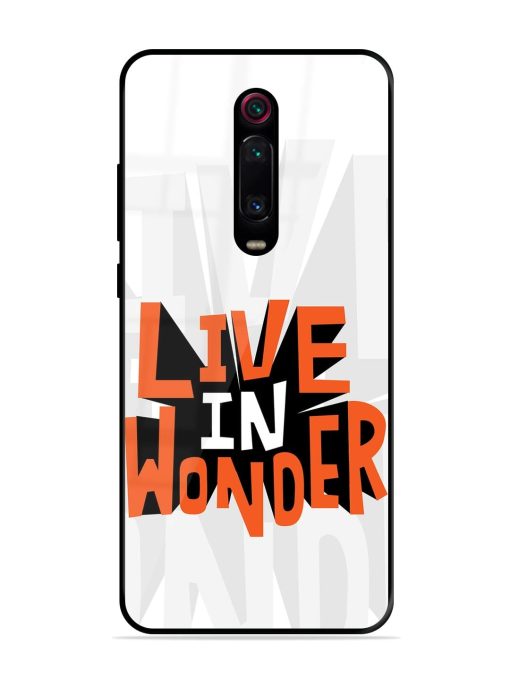 Wonder Burst Glossy Soft Edge Case for Xiaomi Redmi K20 Chachhi