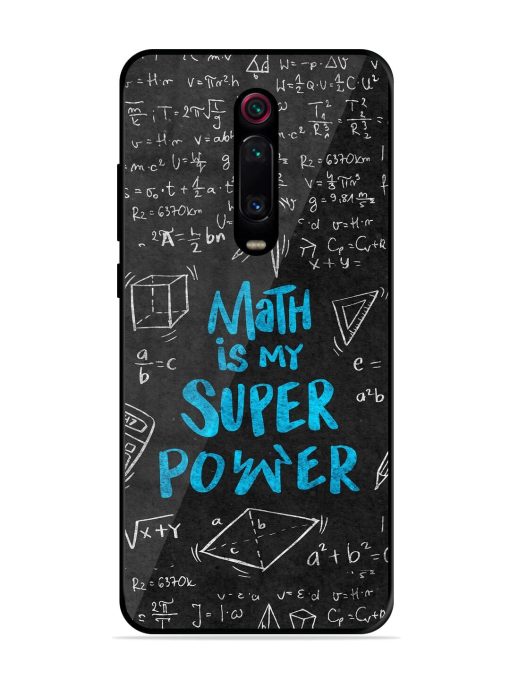 Math Magic Glossy Soft Edge Case for Xiaomi Redmi K20 Chachhi