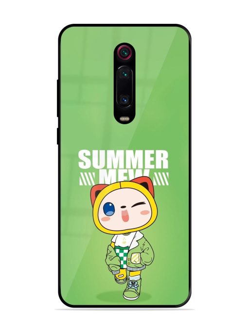 Purrfect Summer Glossy Soft Edge Case for Xiaomi Redmi K20 Chachhi