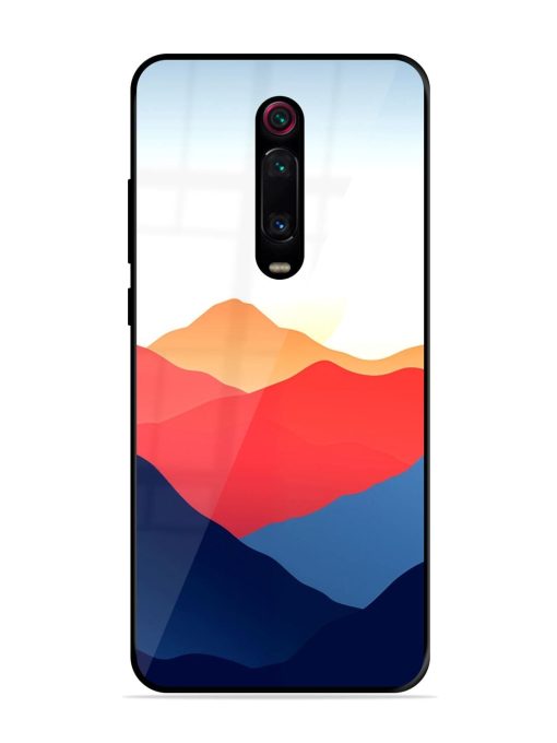 Sunset Peaks Glossy Soft Edge Case for Xiaomi Redmi K20 Chachhi