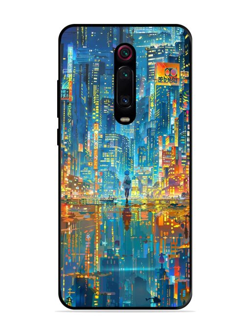 Neon Metropolis Glossy Soft Edge Case for Xiaomi Redmi K20 Chachhi