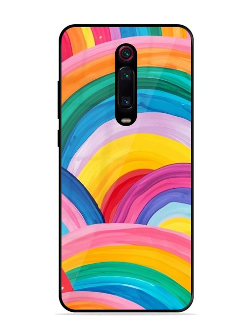 Rainbow Symphony Glossy Soft Edge Case for Xiaomi Redmi K20 Chachhi