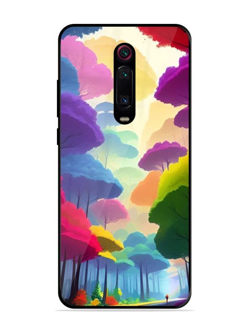 Rainbow Road Glossy Soft Edge Case for Xiaomi Redmi K20 Chachhi