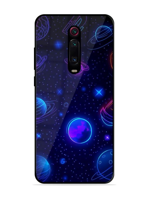 Neon Cosmos Glossy Soft Edge Case for Xiaomi Redmi K20 Chachhi