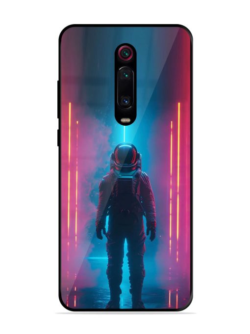 Neon Astronaut Glossy Soft Edge Case for Xiaomi Redmi K20