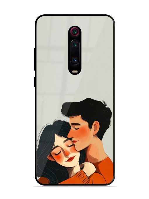 Craft Couples Glossy Soft Edge Case for Xiaomi Redmi K20