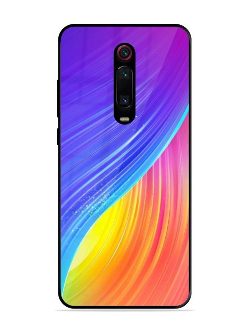 Neon Swirl Glossy Soft Edge Case for Xiaomi Redmi K20 Chachhi