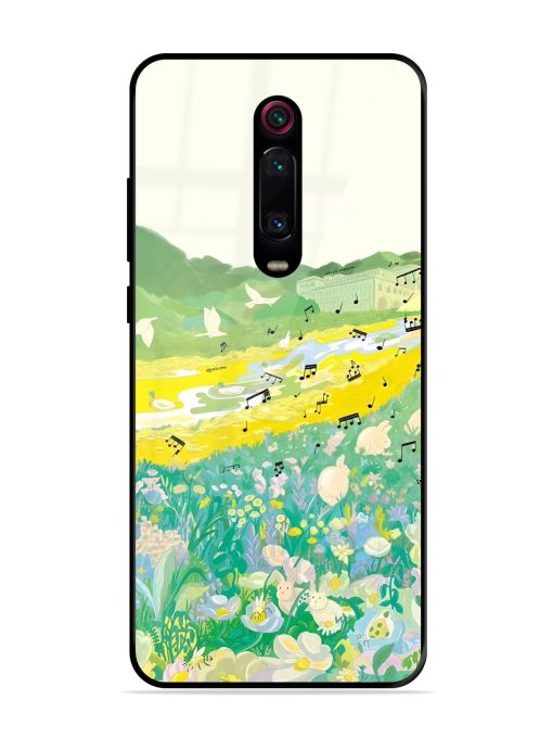 Melody In Bloom Glossy Soft Edge Case for Xiaomi Redmi K20 Chachhi