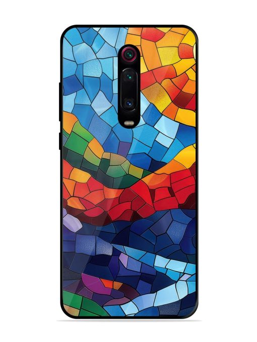 Mosaic Sunset Glossy Soft Edge Case for Xiaomi Redmi K20 Chachhi