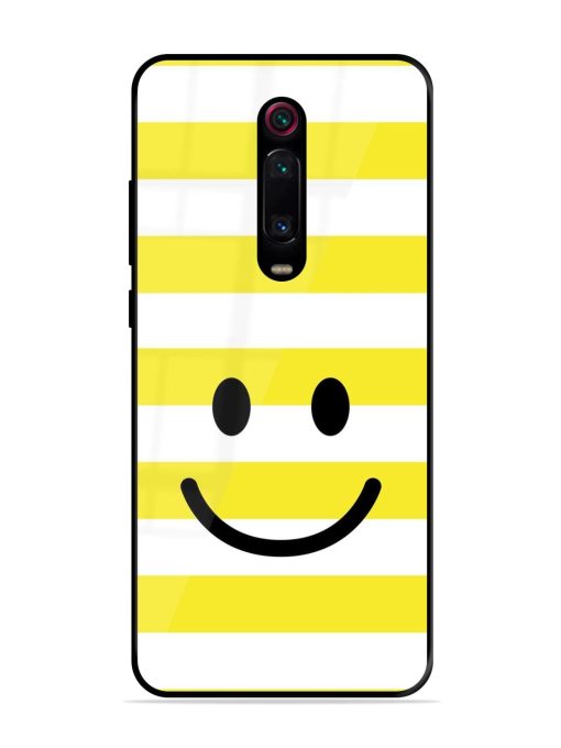 Smiling Stripes Glossy Soft Edge Case for Xiaomi Redmi K20