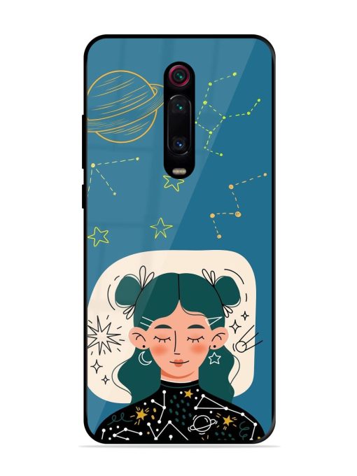 Cosmic Daydreamer Glossy Soft Edge Case for Xiaomi Redmi K20 Chachhi