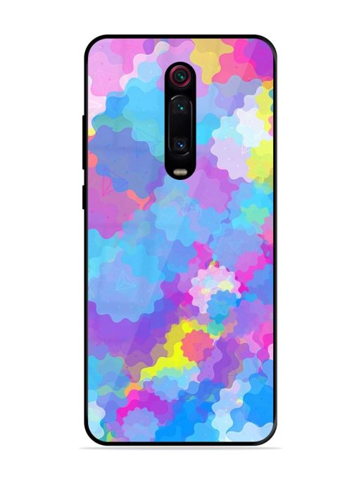 Psychedelic Cloud Burst Glossy Soft Edge Case for Xiaomi Redmi K20 Chachhi