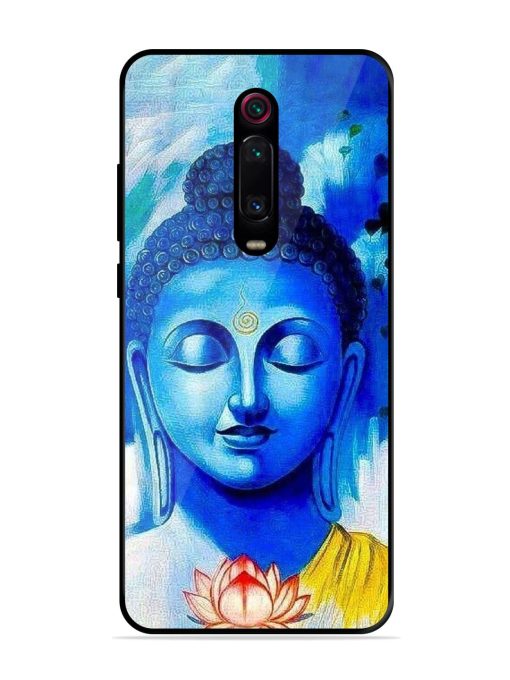 Serene Buddha With Lotus Glossy Soft Edge Case for Xiaomi Redmi K20 Chachhi