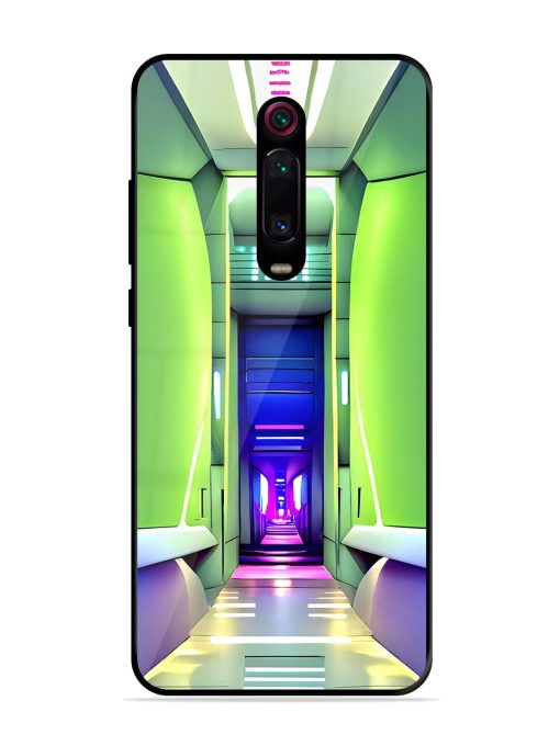 Neon Corridor Glossy Soft Edge Case for Xiaomi Redmi K20 Chachhi