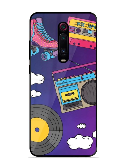 Retro Vibes Glossy Soft Edge Case for Xiaomi Redmi K20 Chachhi