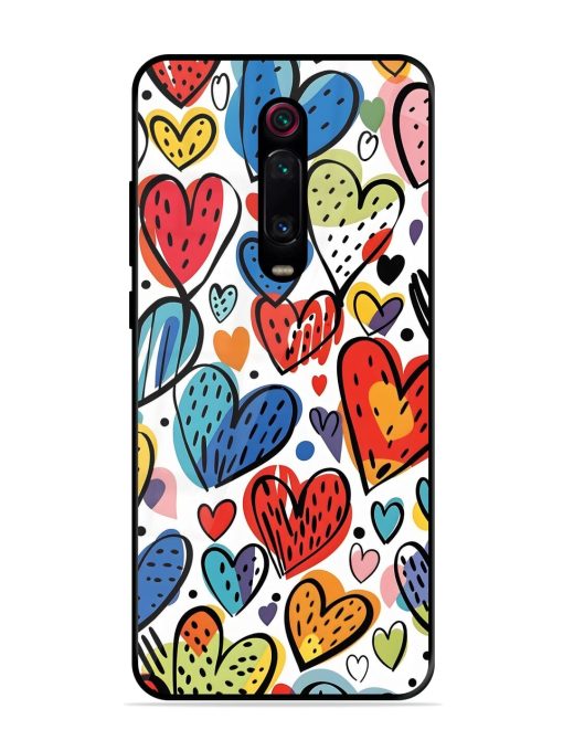 Heartfelt Harmony Glossy Soft Edge Case for Xiaomi Redmi K20