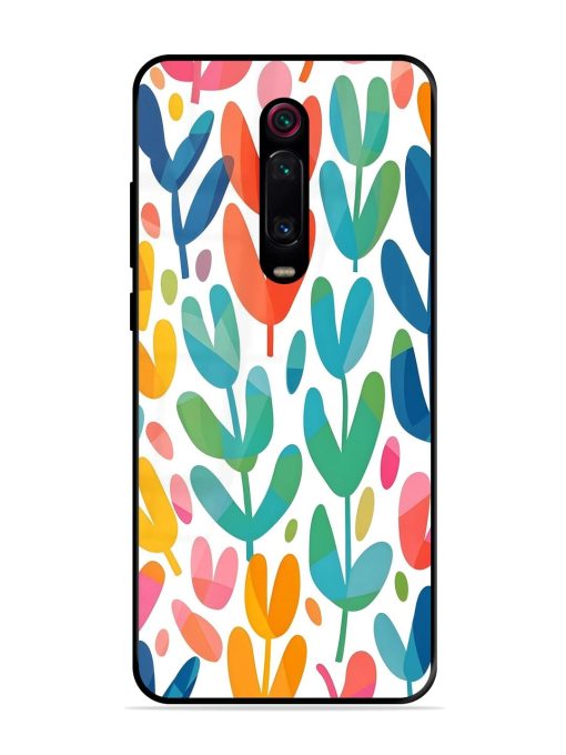 Rainbow Of Blooms Glossy Soft Edge Case for Xiaomi Redmi K20 Chachhi