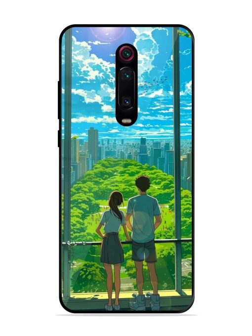 Cyberpunk Dreamscape Glossy Soft Edge Case for Xiaomi Redmi K20 Pro Chachhi