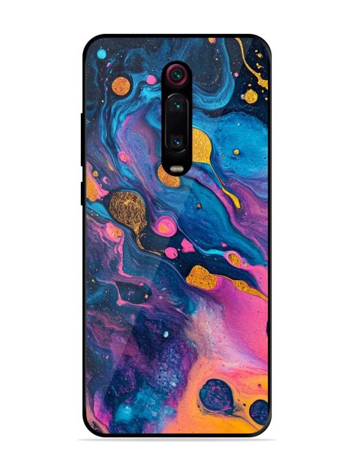 Cosmic Swirl Glossy Soft Edge Case for Xiaomi Redmi K20 Pro Chachhi