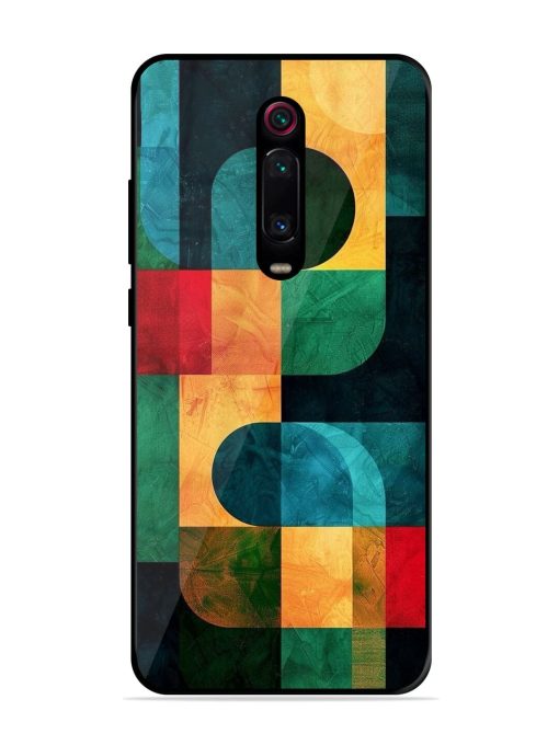 Geometric Harmony Glossy Soft Edge Case for Xiaomi Redmi K20 Pro Chachhi