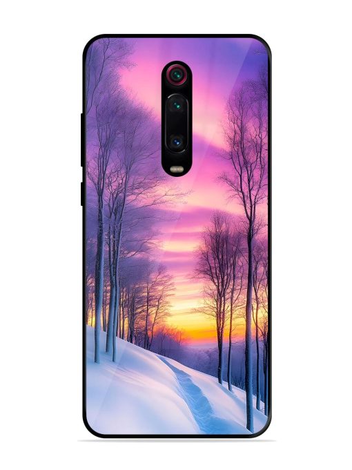 Winter'S Purple Haze Glossy Soft Edge Case for Xiaomi Redmi K20 Pro Chachhi