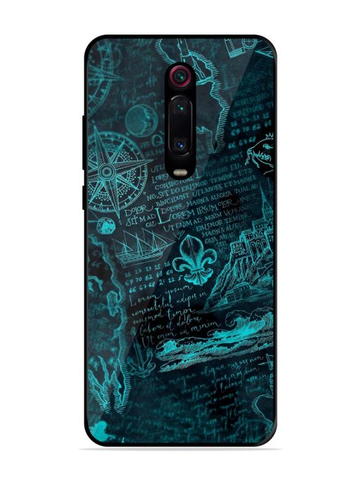 Nautical Notebook Glossy Soft Edge Case for Xiaomi Redmi K20 Pro Chachhi