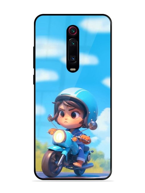 Little Rider Glossy Soft Edge Case for Xiaomi Redmi K20 Pro Chachhi