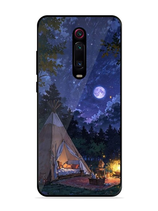 Moonlight Camping Glossy Soft Edge Case for Xiaomi Redmi K20 Pro Chachhi