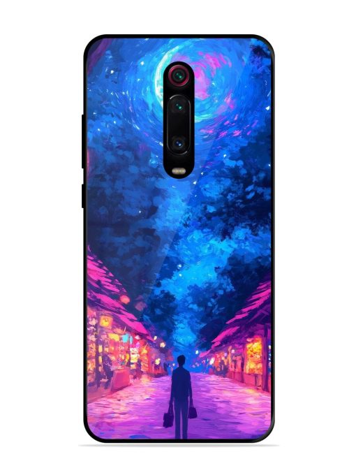 Neon Nightscape Glossy Soft Edge Case for Xiaomi Redmi K20 Pro Chachhi