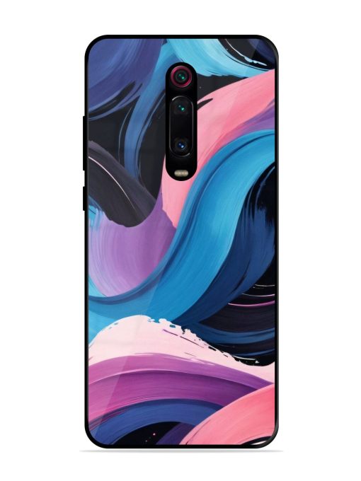 Whimsical Waves Glossy Soft Edge Case for Xiaomi Redmi K20 Pro Chachhi