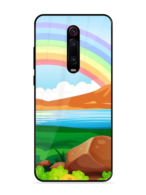 Rainbow Over The Lake Glossy Soft Edge Case for Xiaomi Redmi K20 Pro Chachhi