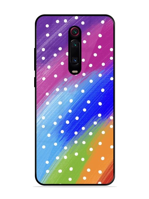 Rainbow Polka Dot Dream Glossy Soft Edge Case for Xiaomi Redmi K20 Pro Chachhi