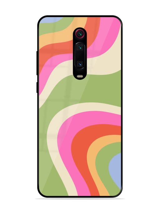 Wavy Rainbow Wonderland Glossy Soft Edge Case for Xiaomi Redmi K20 Pro Chachhi