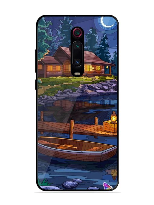 Moonlit Serenity Glossy Soft Edge Case for Xiaomi Redmi K20 Pro Chachhi