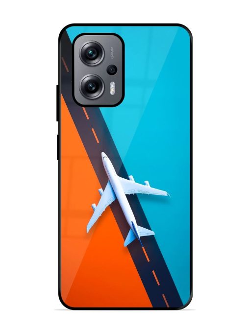 Skyward Bound Glossy Soft Edge Case for Xiaomi Redmi K50I (5G) Chachhi