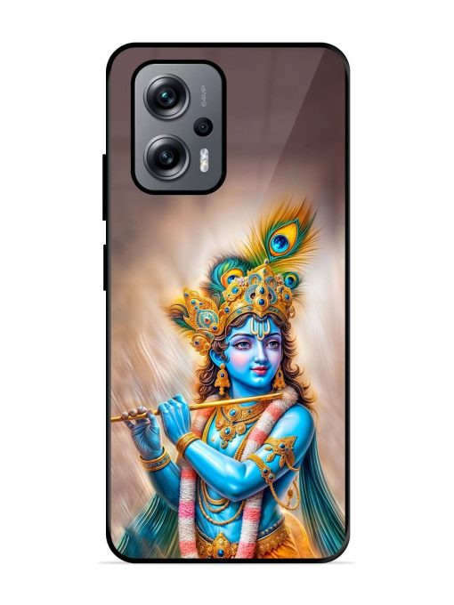 Divine Krishna Glossy Soft Edge Case for Xiaomi Redmi K50I (5G) Chachhi