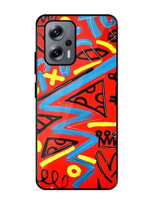 Groovy Garden Glossy Soft Edge Case for Xiaomi Redmi K50I (5G) Chachhi