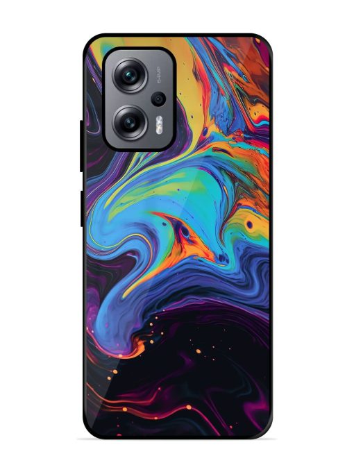 Liquid Dreamscape Glossy Soft Edge Case for Xiaomi Redmi K50I (5G) Chachhi