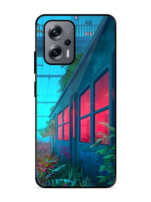 Urban Jungle Glossy Soft Edge Case for Xiaomi Redmi K50I (5G) Chachhi