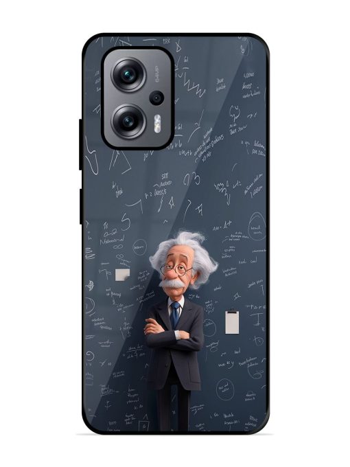 Albert Einstein Glossy Soft Edge Case for Xiaomi Redmi K50I (5G) Chachhi