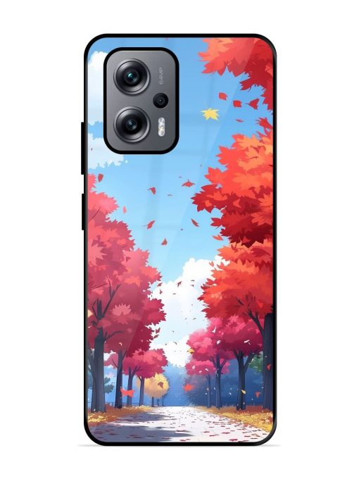 Autumn'S Embrace Glossy Soft Edge Case for Xiaomi Redmi K50I (5G) Chachhi