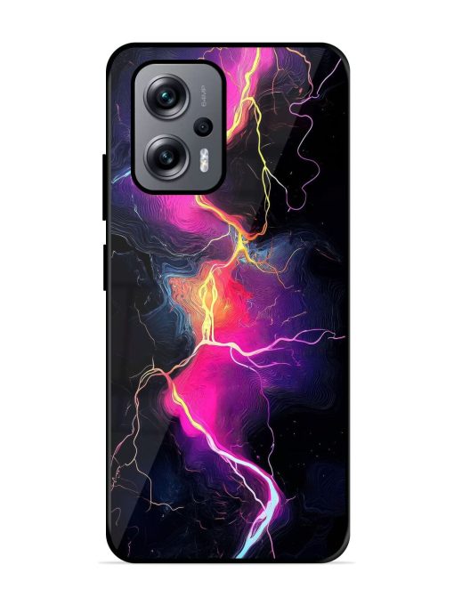 Electric Dreams Glossy Soft Edge Case for Xiaomi Redmi K50I (5G) Chachhi