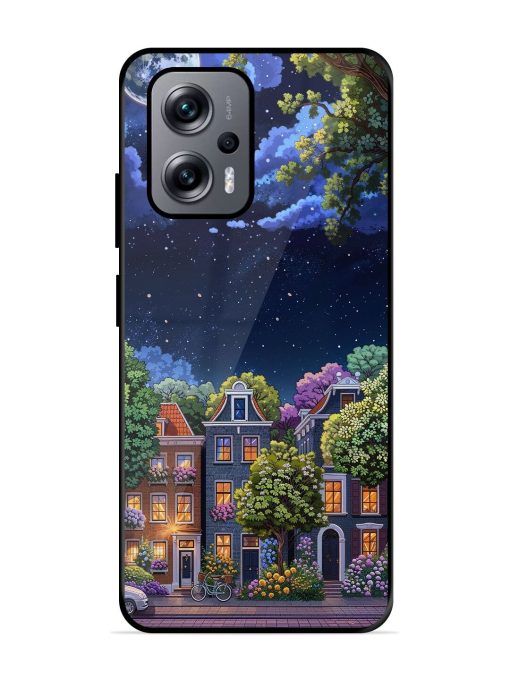 Moonlit Streets Glossy Soft Edge Case for Xiaomi Redmi K50I (5G) Chachhi