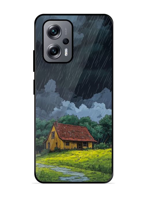 Rainy Day Retreat Glossy Soft Edge Case for Xiaomi Redmi K50I (5G) Chachhi