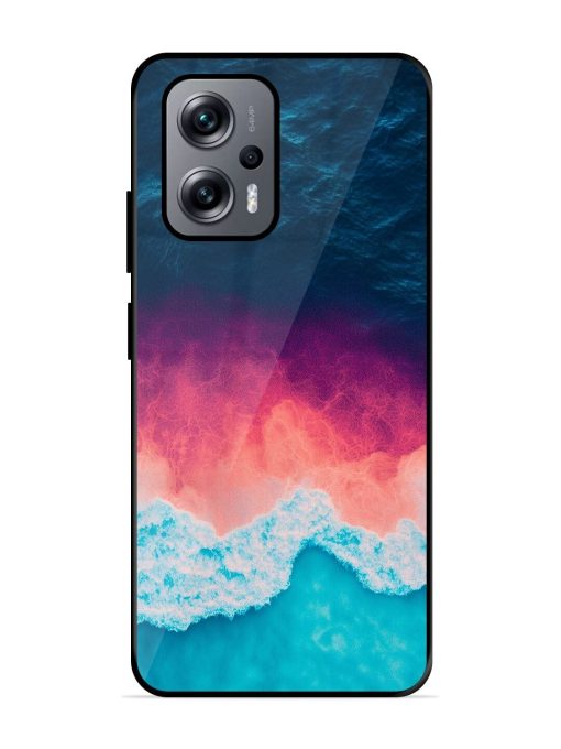 Where The Ocean Meets The Sky Glossy Soft Edge Case for Xiaomi Redmi K50I (5G) Chachhi