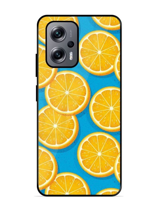 Citrus Symphony Glossy Soft Edge Case for Xiaomi Redmi K50I (5G) Chachhi