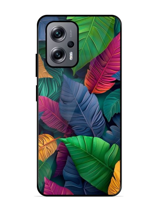 Tropical Tapestry Glossy Soft Edge Case for Xiaomi Redmi K50I (5G) Chachhi