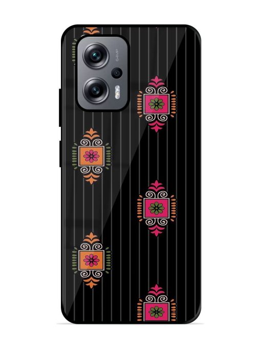 Ornate Elegance Glossy Soft Edge Case for Xiaomi Redmi K50I (5G) Chachhi