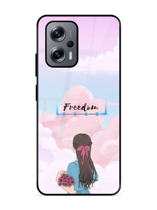 Skyward Dreams Glossy Soft Edge Case for Xiaomi Redmi K50I (5G) Chachhi