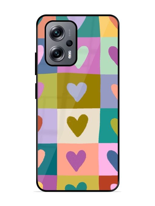 Box Of Hearts Glossy Soft Edge Case for Xiaomi Redmi K50I (5G) Chachhi